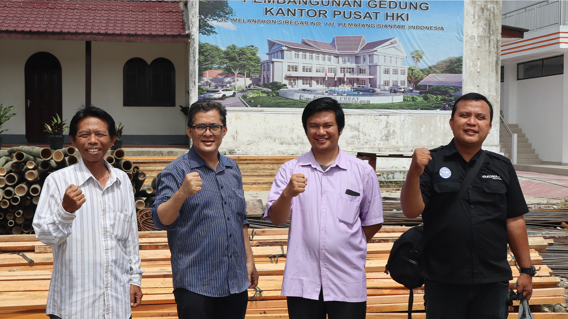 KUNJUNGAN YAKOMA PGI KE KANTOR PUSAT HKI