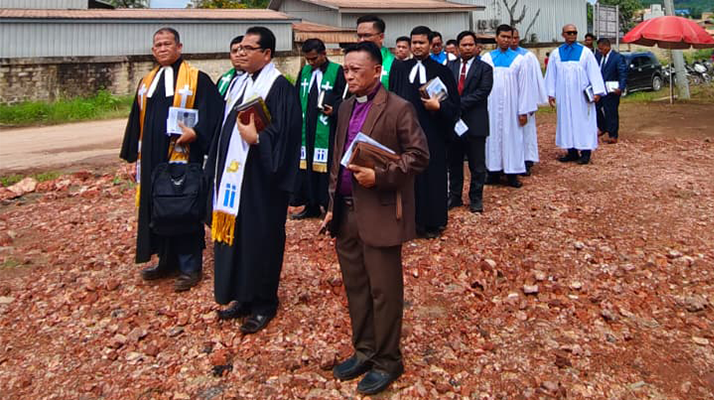 Ibadah pembuka Pesta Pembangunan HKI Sangatta