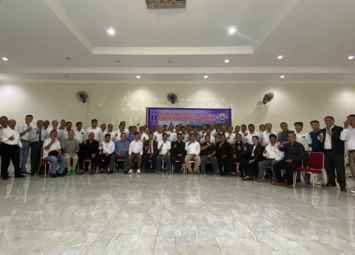 Peserta Retreat Persatuan Ama HKI Daerah XII 2025 di Villa Togrent Bogor